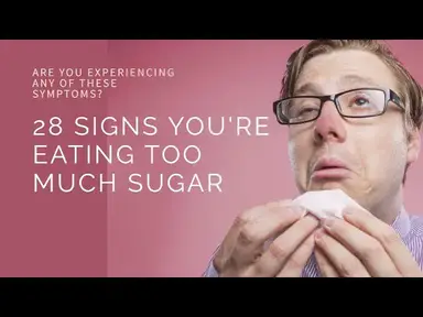 'Video thumbnail for 28 Signs You're Eating Too Much Sugar - How to Identify the Warning Signs #sugar #sugarfree'
