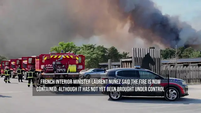 Video thumbnail for Wildfires Ravage Fontainebleau Forest as France Marks Bastille Day.