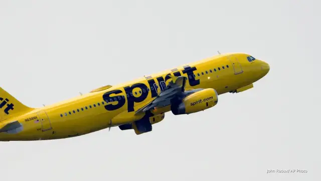 'Video thumbnail for ‘Get off the iPad’: Spirit Airlines pilots scolded for flying too close to Air Force One'