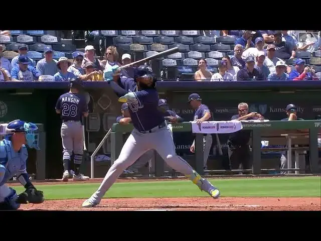 'Video thumbnail for Brandon Lowe & Junior Caminero SMACK Back-to-Back Home Runs! | Tampa Bay Rays | 06/26/2025'