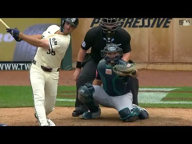 'Video thumbnail for Matt Wallner CRUSHES a Two-Run Home Run! | 7th HR of 2025 | Minnesota Twins | 06/26/2025'