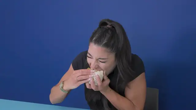 Video thumbnail for Fastest time to eat a burrito