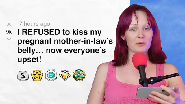 Video thumbnail for I REFUSED to kiss my pregnant mother-in-law’s belly… now everyone’s upset! - r/AmITheAsshole | Reddit Stories