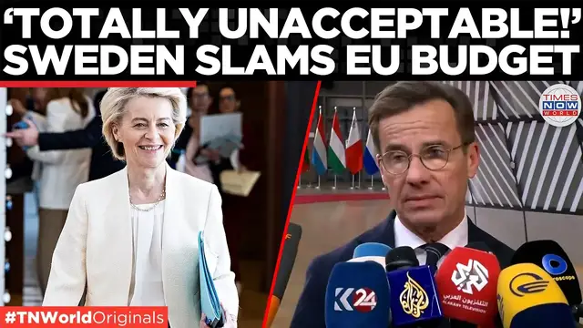 Video thumbnail for EU DIVIDE: Sweden Rejects €1.62 Trillion Spending Plan Over 60% Contribution Hike | Times Now World