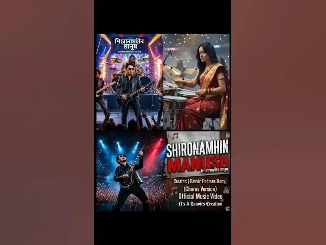 Video thumbnail for শিরোনামহীন মানুষ  (𝖲𝗁𝗂𝗋𝗈𝗇𝖺𝗆𝗁𝗂𝗇 𝖬𝖺𝗇𝗎𝗌𝗁) 𝖫𝗂𝗏𝖾 𝗉𝖾𝗋𝖿𝗈𝗋𝗆𝖺𝗇𝖼𝖾 𝖵𝗂𝖽𝖾𝗈|𝖳𝖺𝗇𝗏𝗂𝗋 𝖱𝖺𝗁𝗆𝖺𝗇 𝖱𝗈𝗇𝗒 #music