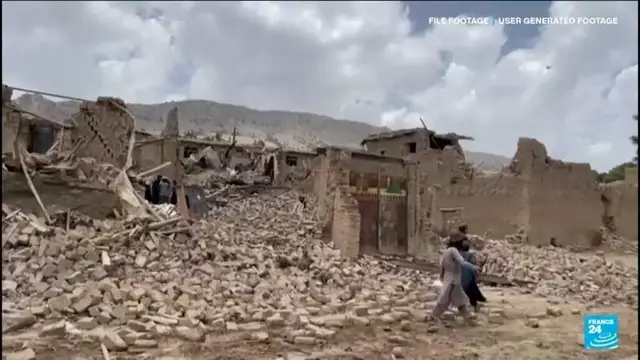 'Video thumbnail for Second deadly earthquake in months strikes Afghanistan'