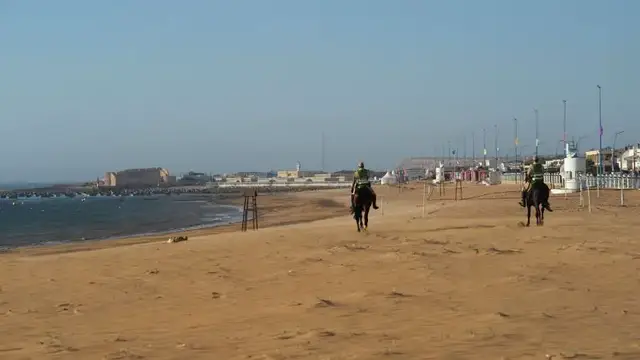 'Video thumbnail for Moroccan city struggles with sand encroachment'