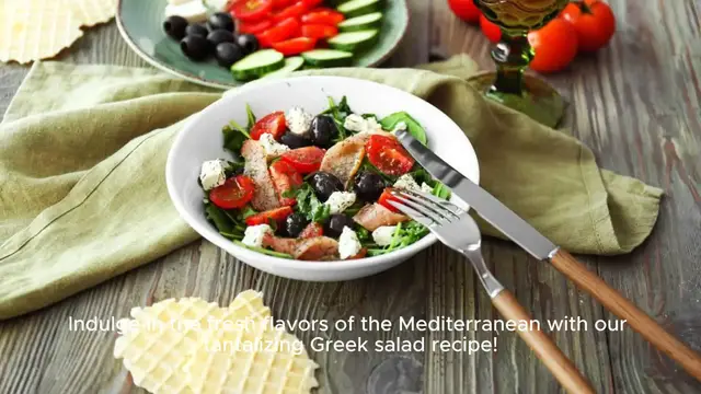 Video thumbnail for Greek Salad Recipe