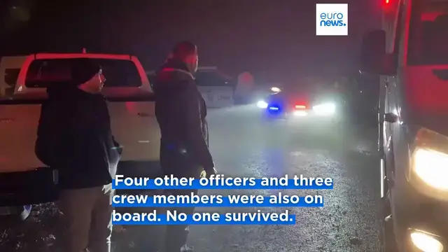 Video thumbnail for Libyan military chief killed in plane crash after takeoff from Ankara