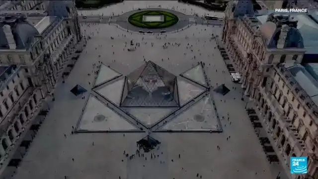 'Video thumbnail for Louvre museum tightens security with additional CCTV cameras'