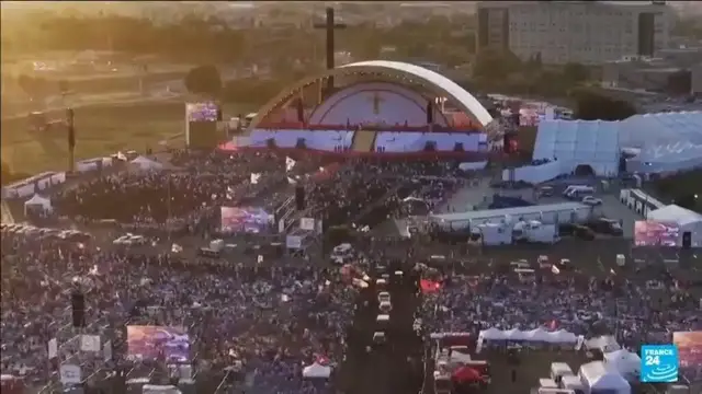 'Video thumbnail for Weeklong Jubilee celebration for young Catholics closes with Rome mass'
