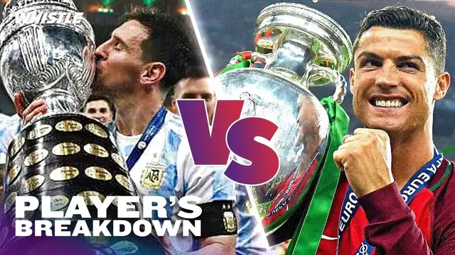 Video thumbnail for Messi vs. Ronaldo  | Will The 2022 World Cup Determine The Soccer GOAT?