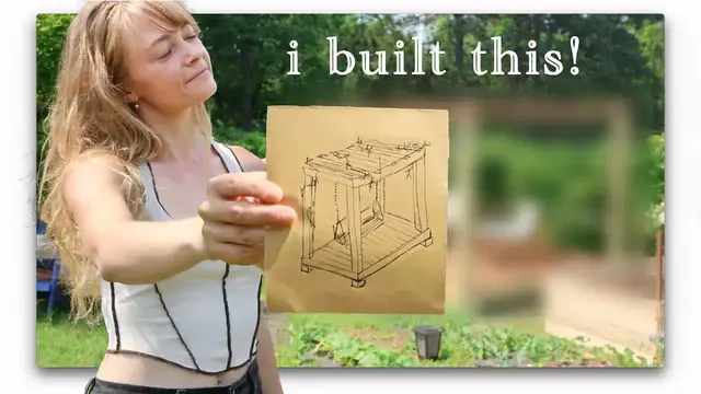 'Video thumbnail for hannahleeduggan: homestead transformation! deck building, pergola & garden projects'