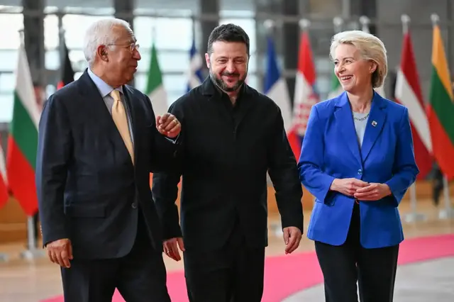 Video thumbnail for EU summit: Discussions on final day to focus on Ukraine war