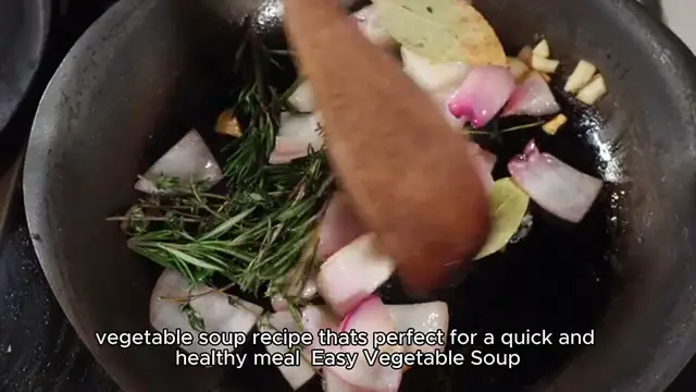 Video thumbnail for Easy soup recipe