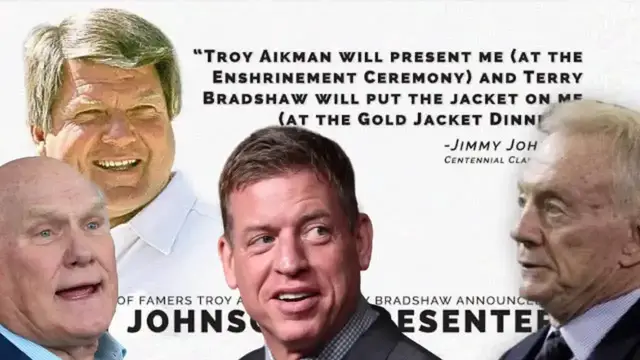 Video thumbnail for law nation sports: jimmy johnson's hall of fame: aikman & bradshaw to present