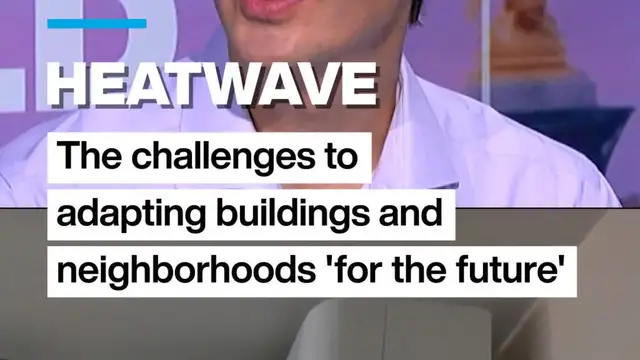 Video thumbnail for Heatwave: The challenges to adapting buildings and neighbourhoods 'for the future'
