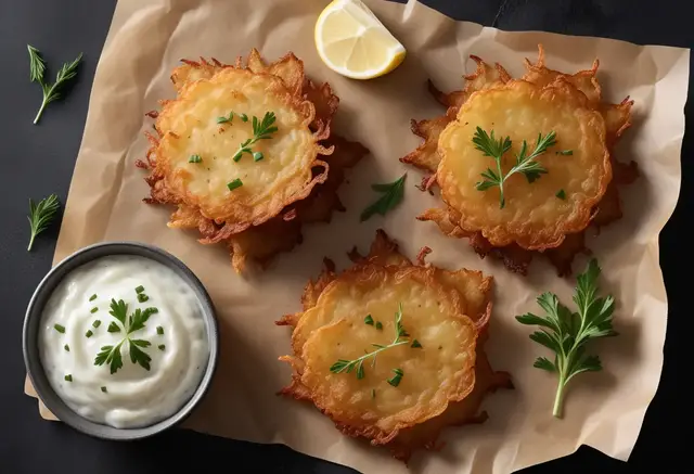 Video thumbnail for Crispy Latkes