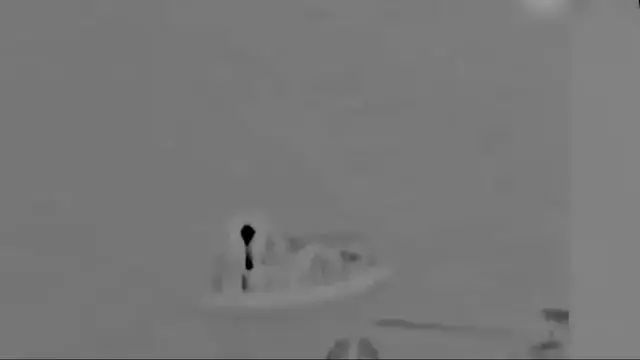Video thumbnail for US: U.S. Forces Board And Sink Vessel Tied To Narco-Terrorist Drug Trafficking In Pacific Waters.