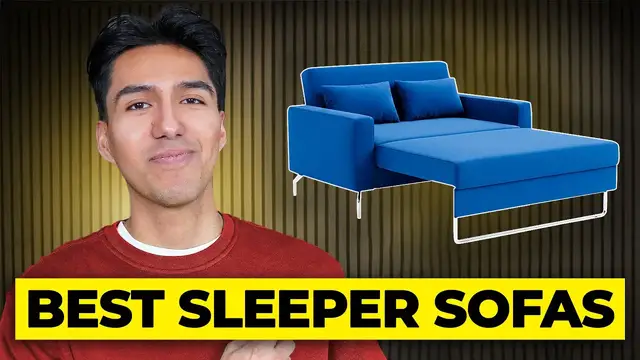 Video thumbnail for 9 Best Sleeper Sofas Under $500 (Don't Buy Before Watching)