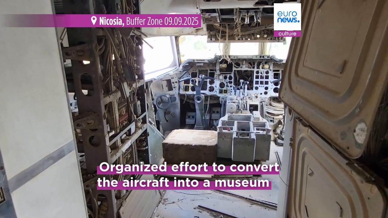 Video thumbnail for Radical renovation: Abandoned Nicosia airport set to become a museum to unite Cypriot communities