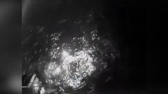 Video thumbnail for US: Coast Guard Helicopter Pulls Man From Sinking Catamaran Off Hawaii.