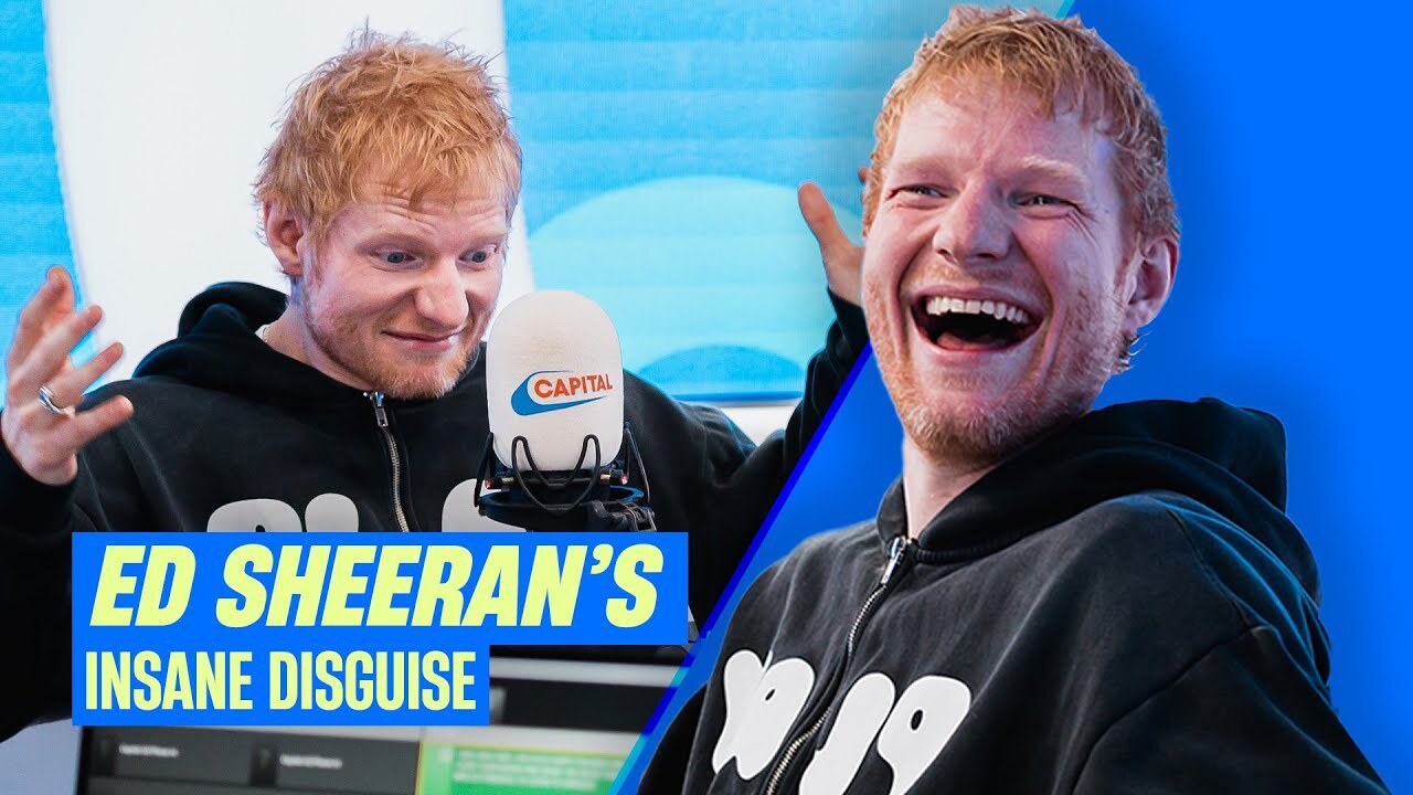 Video thumbnail for Ed Sheeran’s ridiculous disguise and how being ginger has ‘made him successful’ | Capital