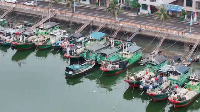 Video thumbnail for China: China braces for dual typhoon threat as Saudel approaches coast.