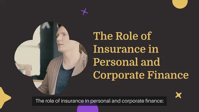 Video thumbnail for The role of insurance in personal and corporate finance