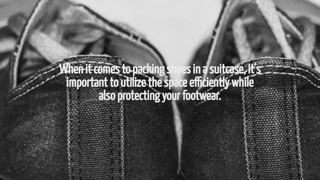 Video thumbnail for How To Pack Shoes In Suitcase