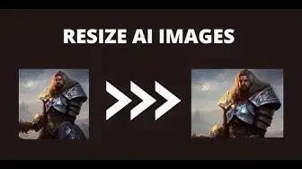 Video thumbnail for Easy Way To Resize AI Images for Free (Jasper Art + Adobe)