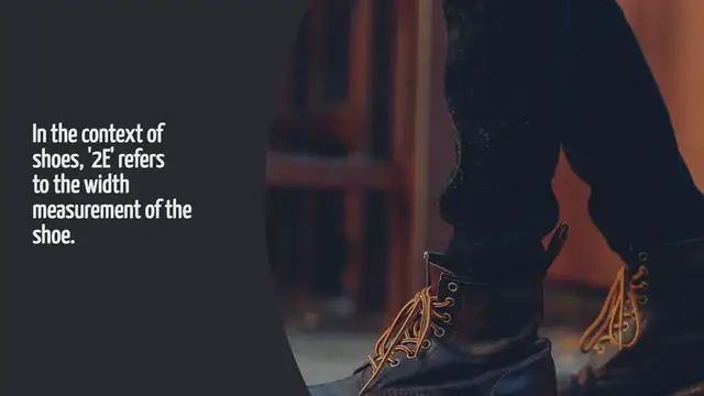 Video thumbnail for What Does 2e Mean In Shoes