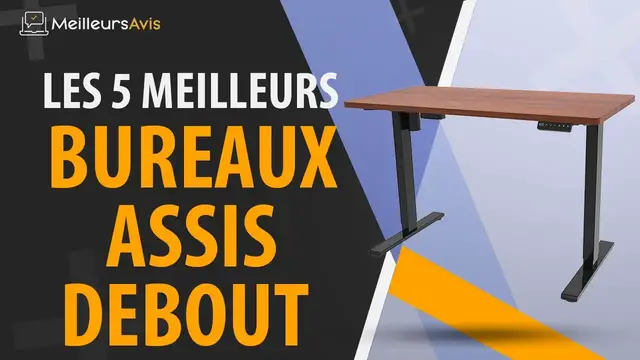 Video thumbnail for ⭐️ MEILLEUR BUREAU ASSIS DEBOUT - Avis & Guide d'achat (Comparatif 2021)