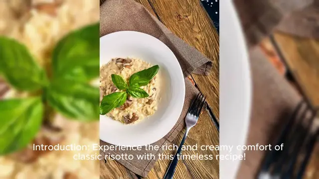 Video thumbnail for Classic Risotto Recipe