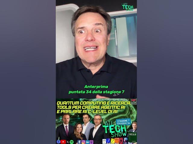 Video thumbnail for Anteprima della puntata di questa settimana del Late Tech Show