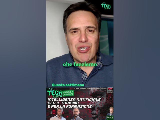 Video thumbnail for Anteprima della puntata di questa settimana del Late Tech Show (del 21/4/2026)