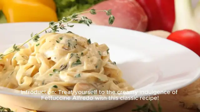 Video thumbnail for Fettuccine Alfredo Recipes