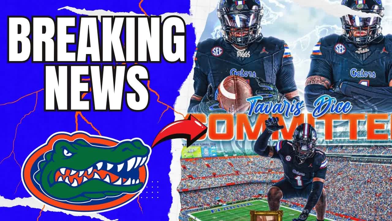 Video thumbnail for Gators Land Elite OL Tarris Dice - Recruiting COOKING!!!
