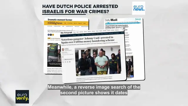 'Video thumbnail for Have Dutch police arrested Israelis for war crimes?'