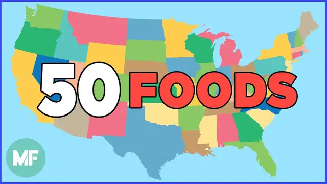 Video thumbnail for One Beloved Dish From Each U.S. State | Mental Floss