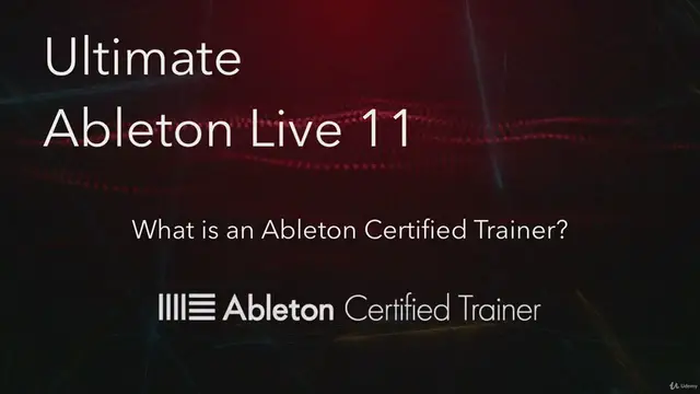 Video thumbnail for Ableton Certified Training: Ableton Live 11 (2 - What is an Ableton Certified Trainer)