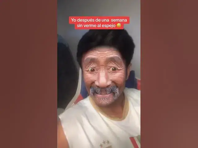 Video thumbnail for Yo viéndome al espejo después de una semana