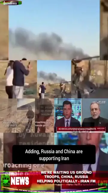 Video thumbnail for We’re Waiting US Ground Troops, China, Russia Helping Politically – Iran FM