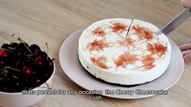 'Video thumbnail for Cherry Cheesecake Lush Recipe'