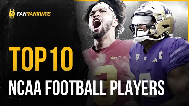 'Video thumbnail for Top 10 Best College Football Players 2023 Rankings'