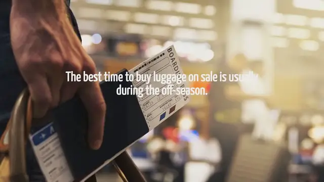 'Video thumbnail for When Is The Best Time To Buy Luggage On Sale'