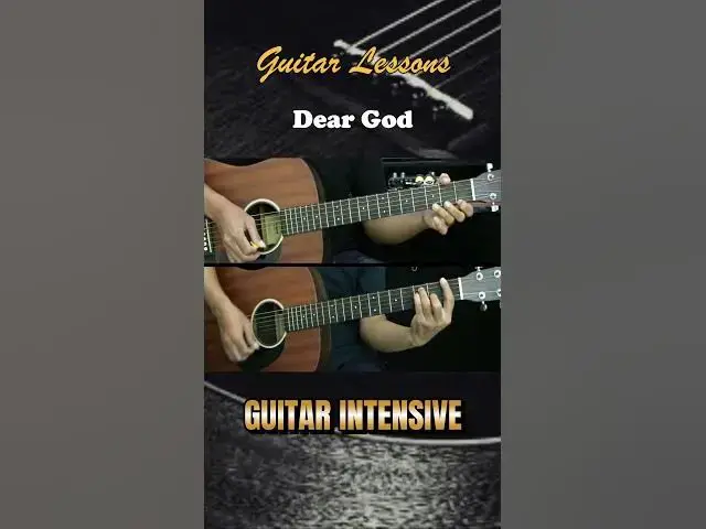 Video thumbnail for Dear God - Avenged Sevenfold | EASY Guitar Tutorial - Guitar Lessons #guitarlessons