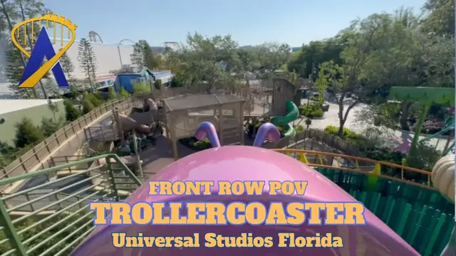 Video thumbnail for Trollercoaster Front Row POV from Dreamworks Land at Universal Studios Florida