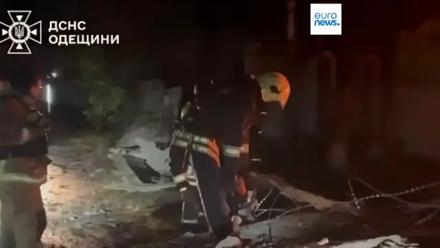 'Video thumbnail for Power restored to Ukraine's Odesa following major Russian attack on energy infrastructure'