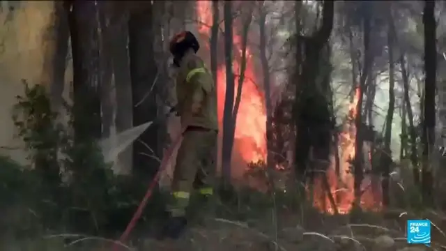 Video thumbnail for Fire spread deeper into Athens region